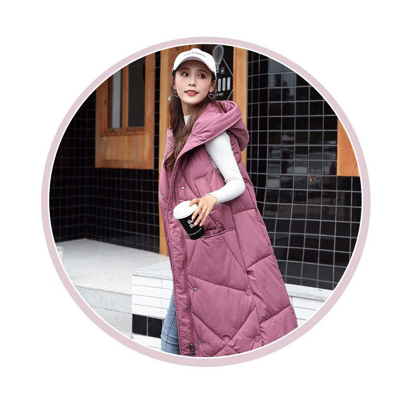 レディース ベスト アウター 上着 羽織 前開き ロングベスト ロング 袖なし ノースリーブ フード フェミニン ファスナー ポケット ボタン 中綿 かわいい 大人可愛い きれいめ シンプル カジュアル 上品 おしゃれ こなれ感 ガーリー 抜け感 ベーシック 無地 秋 冬 通勤 学生 学校 通学 デート お出かけ お泊まり 女子会 休日 高原 ガーデン ショッピング カフェ 暖かい 防寒 普段使い 着回し 定番 M L XL ゆったり 黒 ブラック オフホワイト ブルー パープル