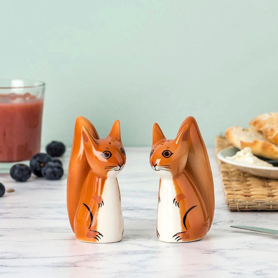調味料入れ Salt & Peppers Red Squirrel