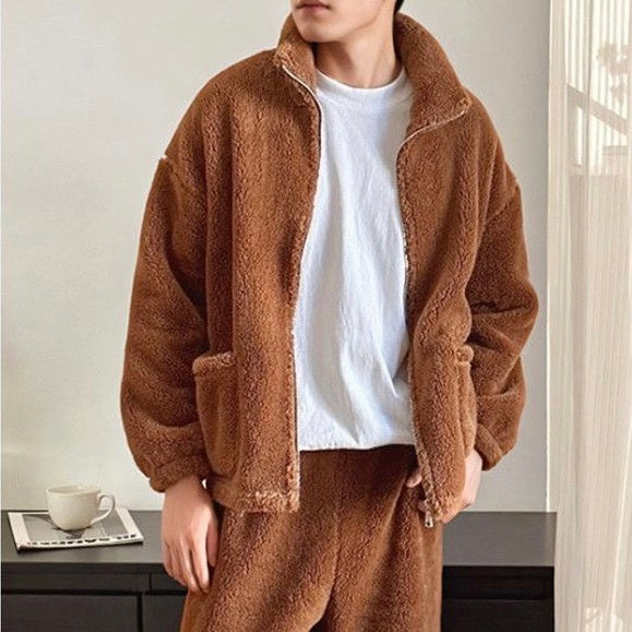 レディース トップス パンツ ボトムス ルームウェア パジャマ 部屋着 セットアップ 2点セット 上下セット 寝巻き ストレートパンツ ロングパンツ 丈長 フルレングス 長袖 襟付き フェミニン もこもこ ふわふわ ファスナー ポケット ハイウエスト かわいい 大人可愛い きれいめ シンプル おしゃれ ロマンティック ナチュラル 無地 秋 冬 ペア 男女兼用 ユニセックス お泊まり 定番 M L XL 2XL 小さいサイズ 大きいサイズ ゆったり ゆる 白 ホワイト 紫 茶色 ブラウン ピンク パープル