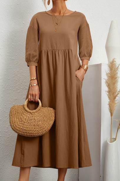 レディース ワンピース ロング 丈長 かわいい 大人可愛い きれいめ シンプル カジュアル 上品 おしゃれ かっこいい ラフ 主役級 存在感 ヴィンテージ ラブリー キュート 無地 春 秋 誕生日 母の日 ママ デート お出かけ お泊まり パーティー イベント リゾート 旅行 公園 女子会 休日 ホテル ガーデン ショッピング コンサート ライブ お花見 合コン コンパ カフェ 婚活 フェス 楽ちん 普段使い 着回し モテ 清楚 トレンド 流行 定番 S M L XL 2XL ホワイト 黒 ブラウン