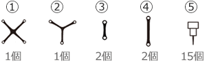PIN BAND -tentosen-