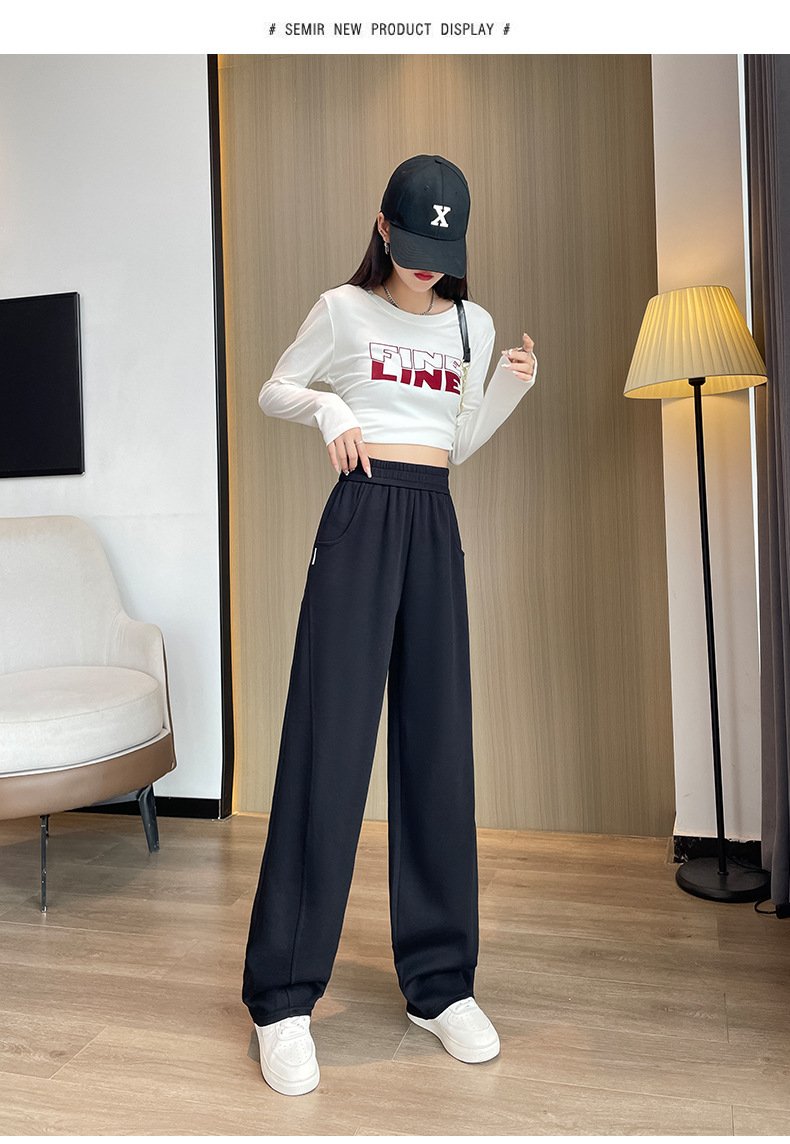 レディース パンツ ワイド スリム 春 秋 カジュアル アメリカン 大きいサイズ ストレート ワイドパンツ タイ