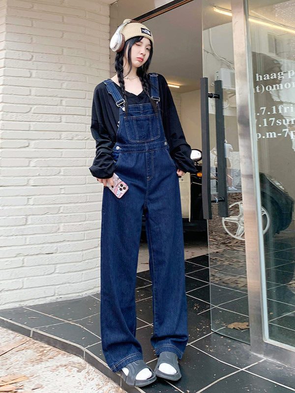 レディース パンツ ゆったり コットン 綿 デニム 秋冬 秋 大きいサイズ 冬 ストレート デニムパンツ