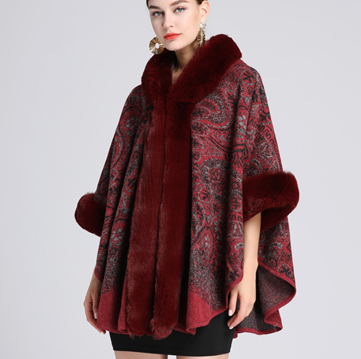 レディース アウター 上着 前開き ポンチョ ミドル丈 袖なし ドルマンスリーブ 襟なし フード Aライン 裾ワイド フェミニン 前開き 大人可愛い きれいめ カジュアル 上品 おしゃれ 個性的 エレガント 主役級 存在感 ヴィンテージ ラグジュアリー クラシカル ペイズリー 秋 冬 デート お出かけ パーティー イベント レストラン 女子会 休日 バカンス ホテル ショッピング カフェ 暖かい 防寒 体型カバー フリーサイズ 黒 ブラック ベージュ カーキ ワインレッド 緑 グリーン キャメル