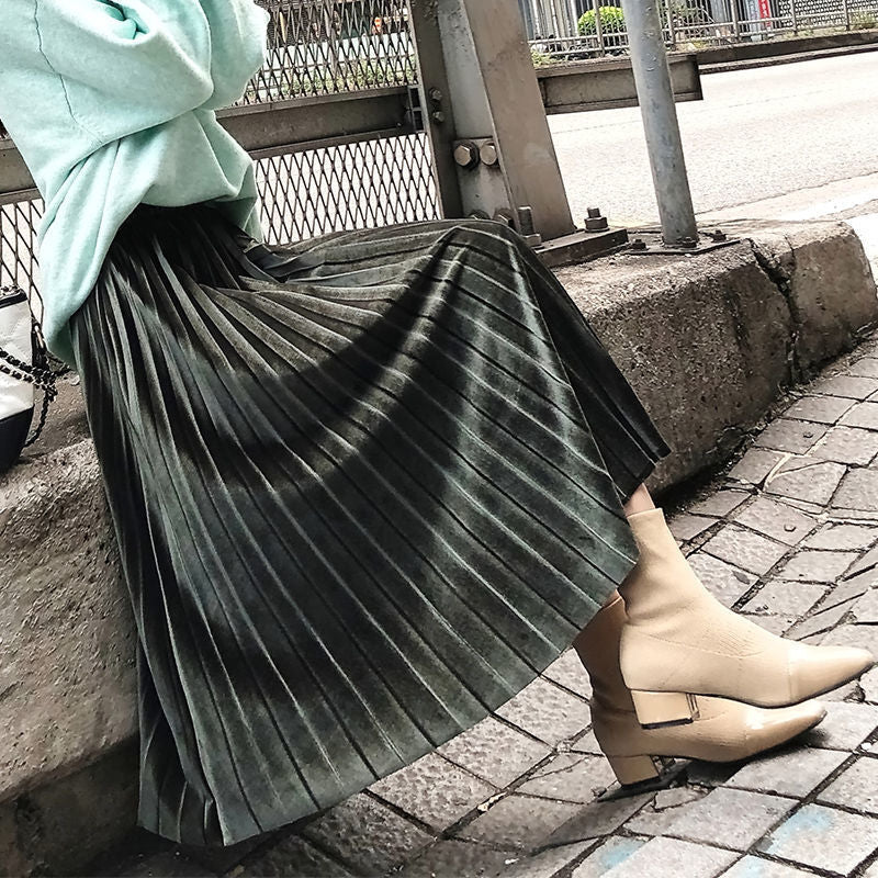 レディース スカート 大人可愛い きれいめ 上品 キュート 無地 春 夏 秋 冬 デート お出かけ イベント 旅行 女子会 休日 ショッピング ライブ カフェ ランチ コーデ 楽ちん 普段使い モテ 定番 S M L XL 黒 グレー ダークグレー ブルー レッド グリーン シャンパン キャラメル プリーツスカート ロング こなれ感 フォーマル ラブリー キュート ナチュラル 誕生日 謝恩会 ママ オフィス パーティー イベント リゾート レストラン 公園 バカンス ガーデン 発表会 コンサート 双子
