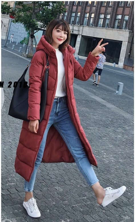 レディース コート ダウン アウター 上着 ロングコート ダウンコート 膝下 ロング 長袖 フード ストレート Iライン ポケット 前開き ボタン 大人可愛い シンプル カジュアル おしゃれ かっこいい こなれ感 ラフ 個性的 主役級 存在感 都会的 無地 春 秋 冬 ロングシーズン ママ 通勤 通学 デート お出かけ 旅行 公園 女子会 合コン 韓国 オルチャン 体型カバー 普段使い 着回し インスタ映え M L XL 2XL 3XL 4XL 大きいサイズ 白 黒 ブラック レッド