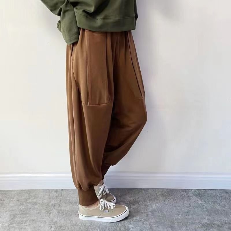 レディース パンツ ゆったり コットン 綿 秋冬 秋 カジュアル 大きいサイズ 冬