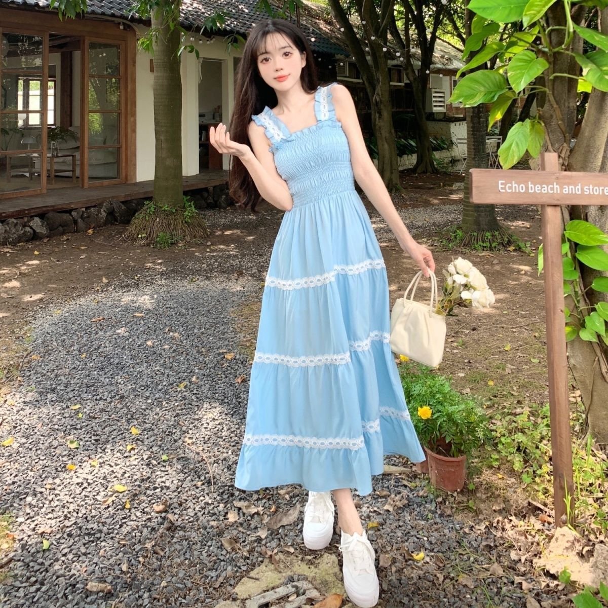 ワンピース ノースリーブ 春夏 ミニ 袖なし プリーツ 可愛い 春 夏 黒 リゾート ロング セットアップ