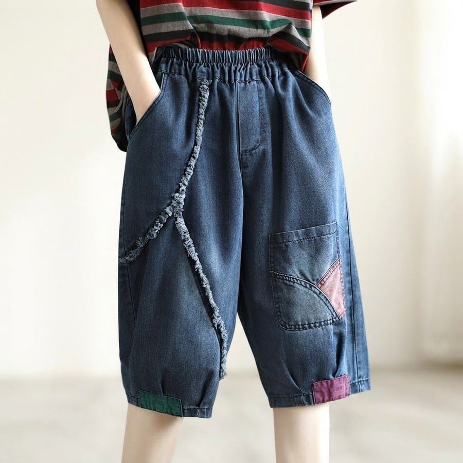 レディース パンツ スリム デニム 春夏 カジュアル 春 夏 シンプル デニムパンツ ハイウエスト 速乾 ポリエステル