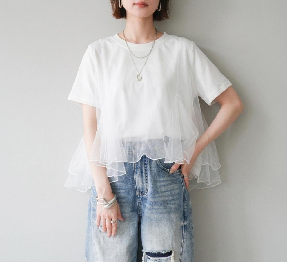 レディース トップス Tシャツ 半袖 無地 春夏 レトロ 通勤 春 重ね着 夏 シンプル シャツ 丸首