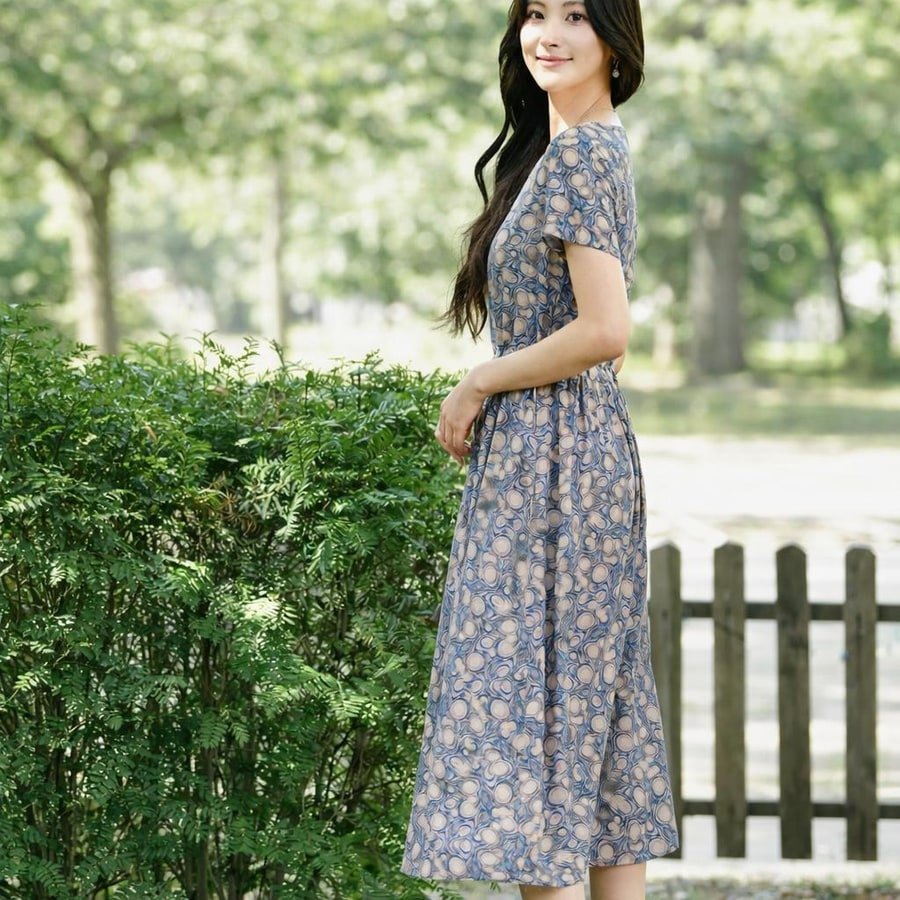 ワンピース ドレス 半袖 スリム 春夏 カジュアル きれいめ 旅行 通勤 春 夏 ラウンドネック リゾート ロング リボン ウエストリボン Aライン