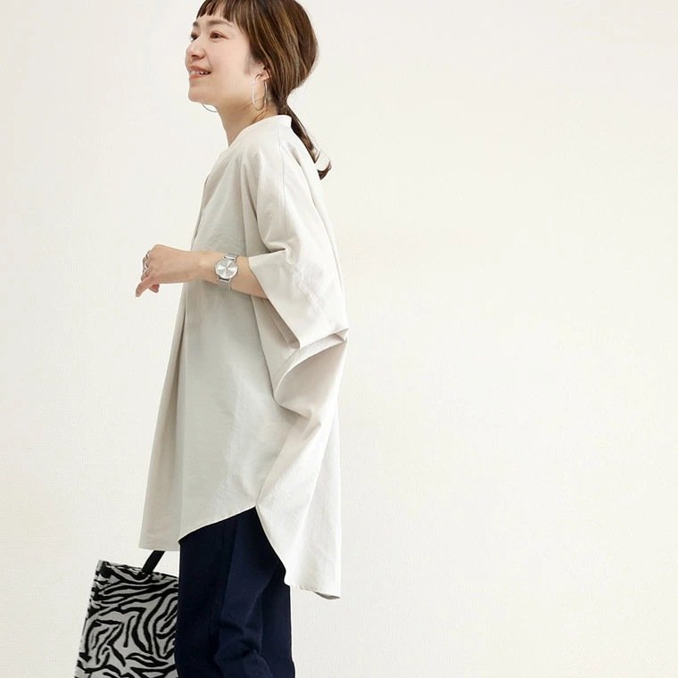 シャツ ボーダー ストライプ 無地 ゆったり 春夏 体型カバー 夏服 前開き Vネック 春 夏 シンプル 韓国ファッション カバーオール