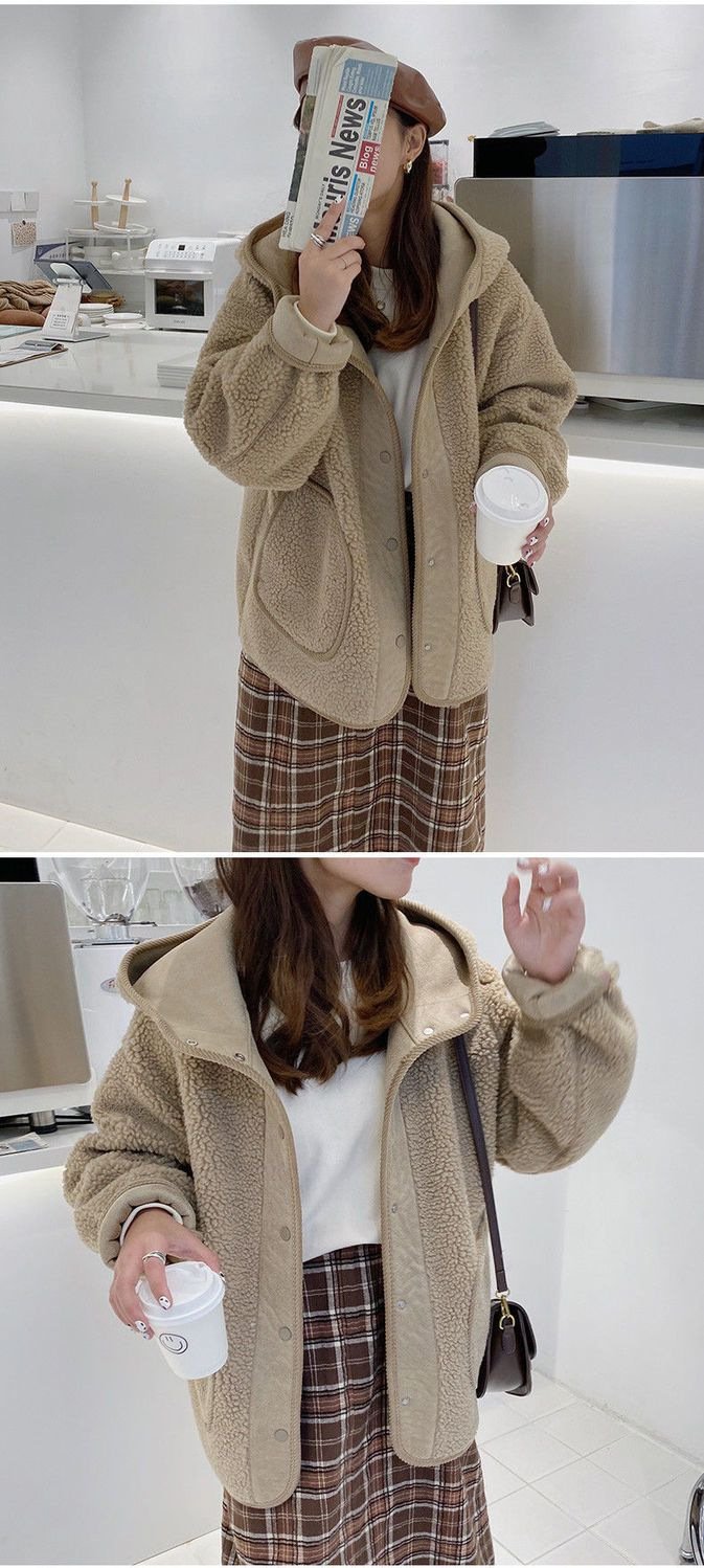 レディース トップス コート 長袖 無地 ゆったり 冬 体型カバー 膝丈 シンプル ウール 厚手 フード