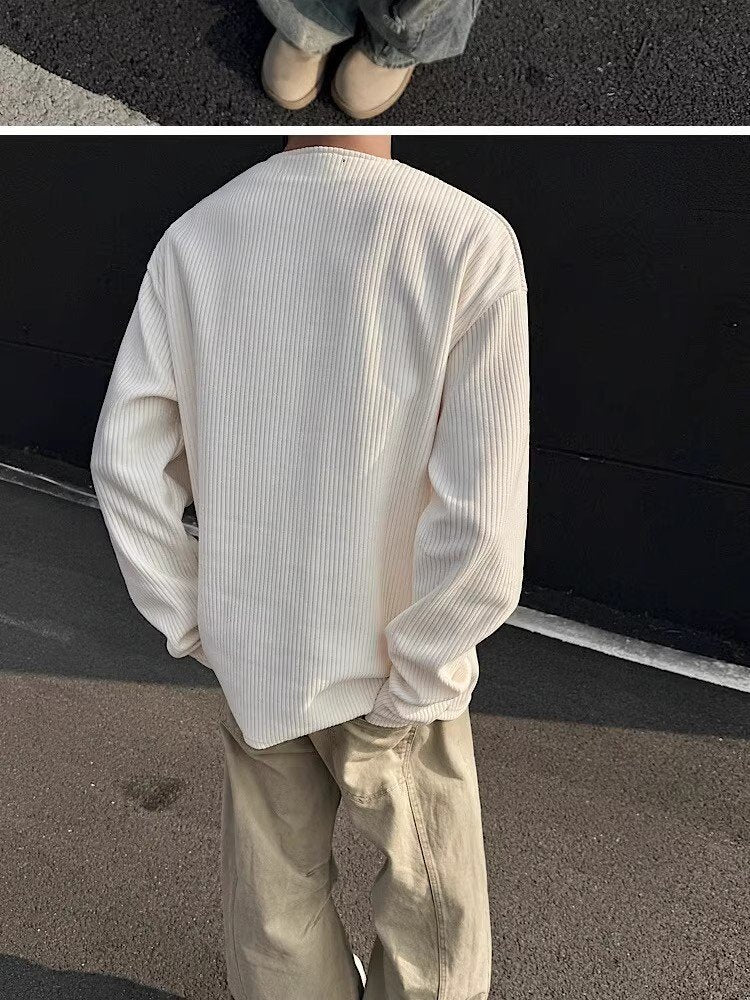 Tシャツ コート 長袖 無地 ゆったり 春 秋冬 春夏 ラウンドネック 秋 シンプル 冬 シャツ ハーフ ポリエステル