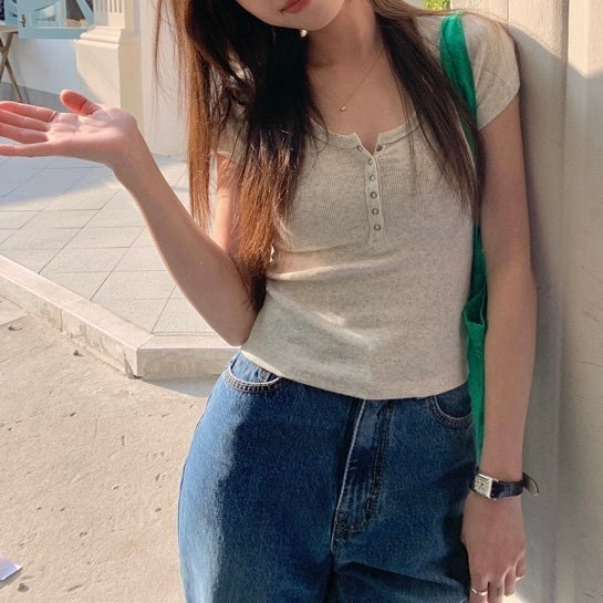 レディース トップス カットソー プルオーバー Tシャツ 半袖 ラウンドネック スリム 細身 スマート フェミニン ストリート アメカジ お腹見せ かわいい 大人可愛い きれいめ シンプル カジュアル おしゃれ かっこいい レトロ こなれ感 ラフ メンズライク マニッシュ ボーイッシュ スポーティー クール キュート ベーシック アメリカン アクティブ ナチュラル 無地 夏 お出かけ イベント 楽ちん 普段使い 着回し 流行 定番 S M L XL 白 ホワイト 黒 ブラック グレー オフホワイト ピンク