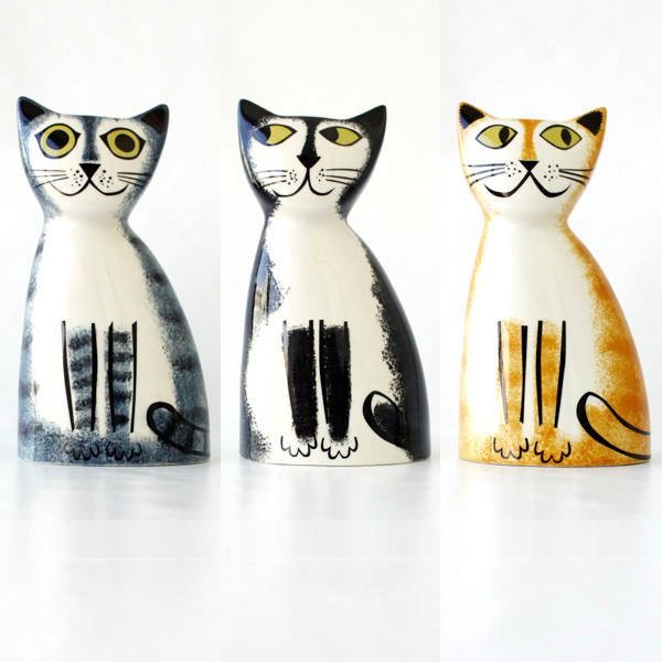 貯金箱 Hannah Turner Money box Cat ネコ BLACKxWHITE
