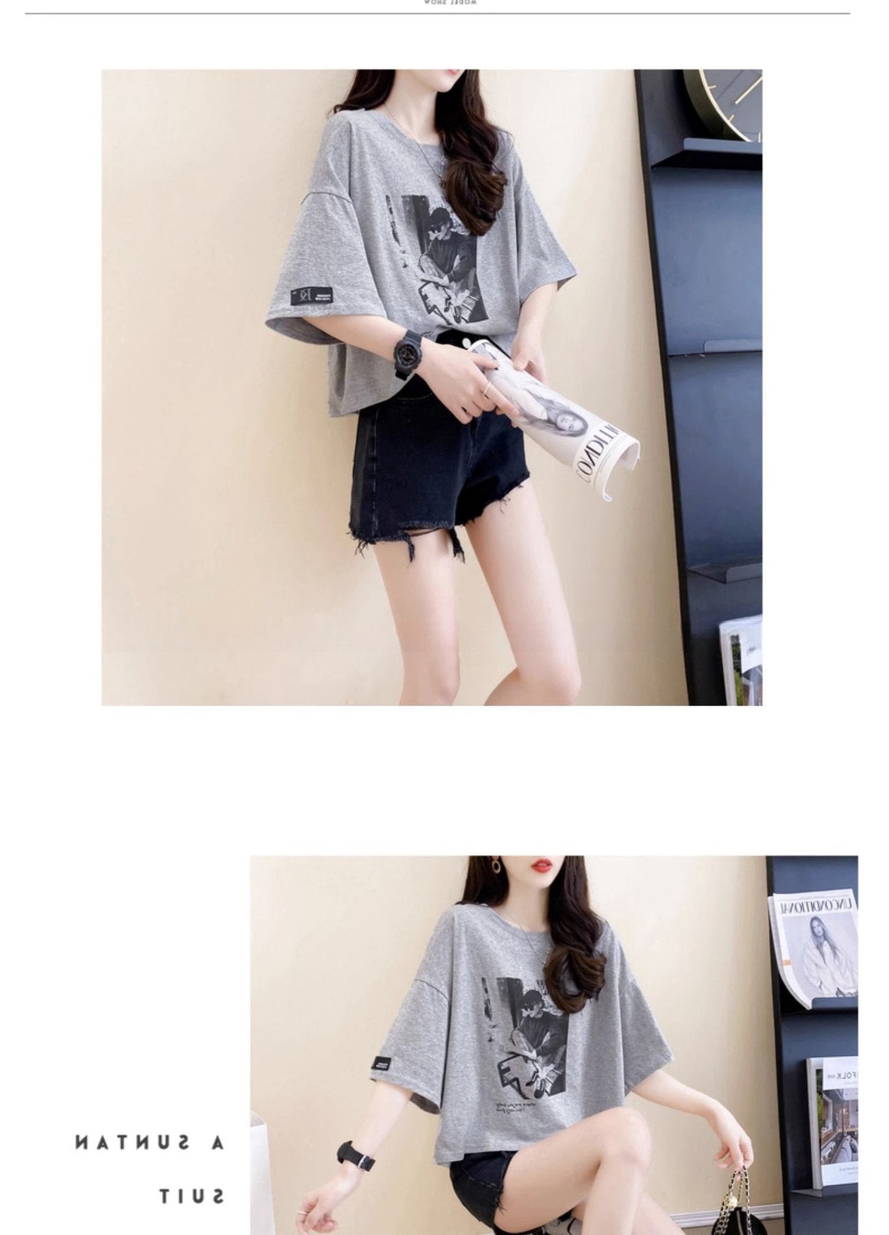 トップス Tシャツ 半袖 ゆったり コットン 綿 春夏 カジュアル 春 ショート 夏 ラウンドネック シャツ レギュラー