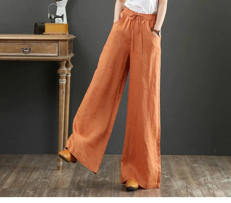 パンツ ゆったり ワイド コットン 綿 リネン 春夏 きれいめ 通勤 大きいサイズ 春 夏 上品 ワイドパンツ