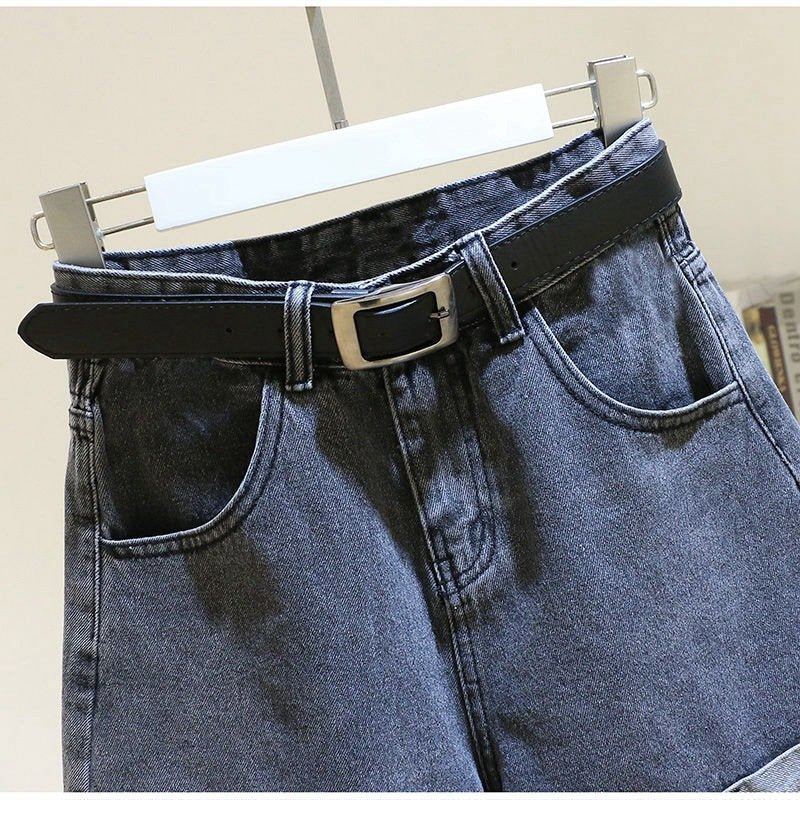 レディース パンツ スリム デニム 夏 きれいめ 通勤 ショート ショートパンツ ハイウエスト
