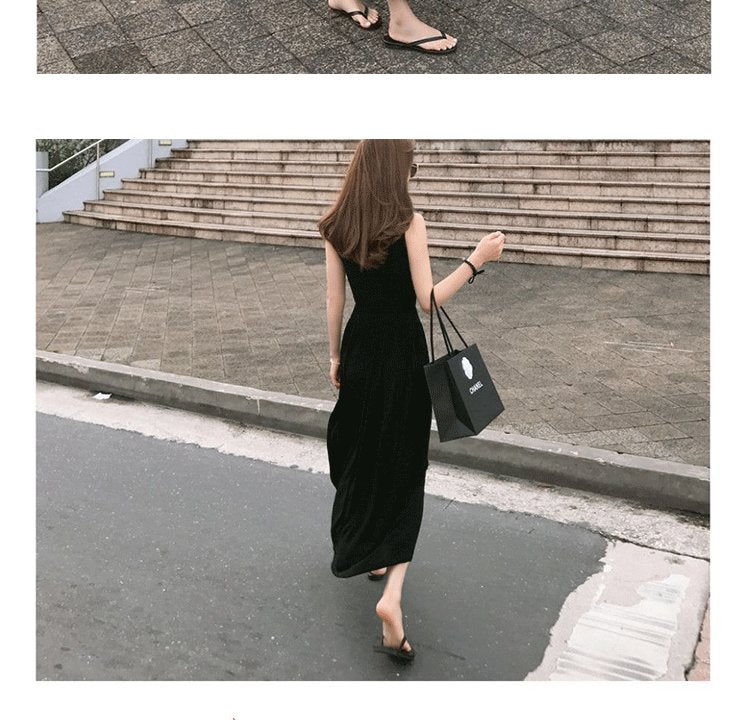 ベスト スカート ノースリーブ 無地 春夏 きれいめ 通勤 袖なし 春 夏 ラウンドネック シンプル 上品 ロング ハイウエスト ロングスカート