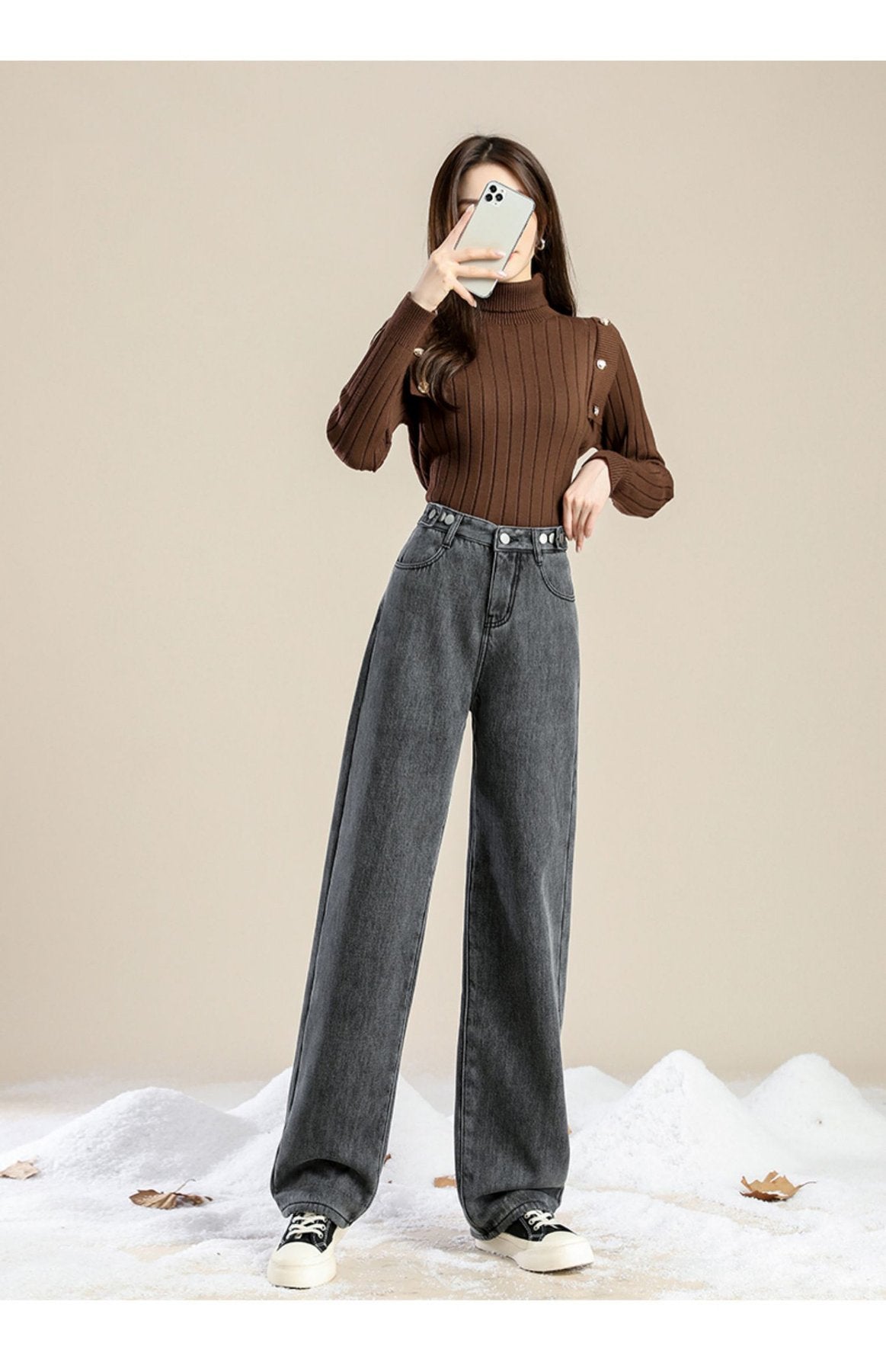 レディース パンツ ゆったり ワイド コットン 綿 秋冬 秋 通勤 シンプル 冬 ストレート ワイドパンツ 厚手 ストリート ベルベット