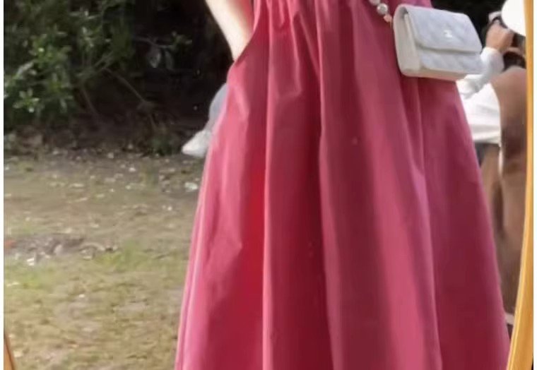 レディース スカート 長袖 無地 春夏 カジュアル ボトムス Vネック 春 夏 シンプル ロング 切り替えデザイン ピンク ファスナー ロングスカート グリーン ポリエステル