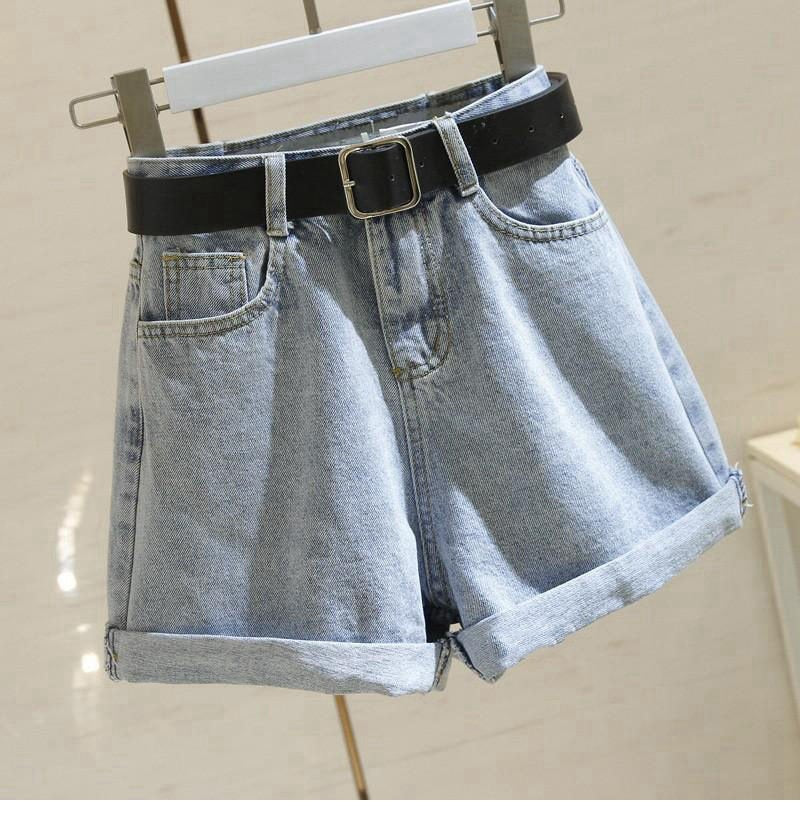 レディース パンツ スリム デニム 夏 きれいめ 通勤 ショート ショートパンツ ハイウエスト