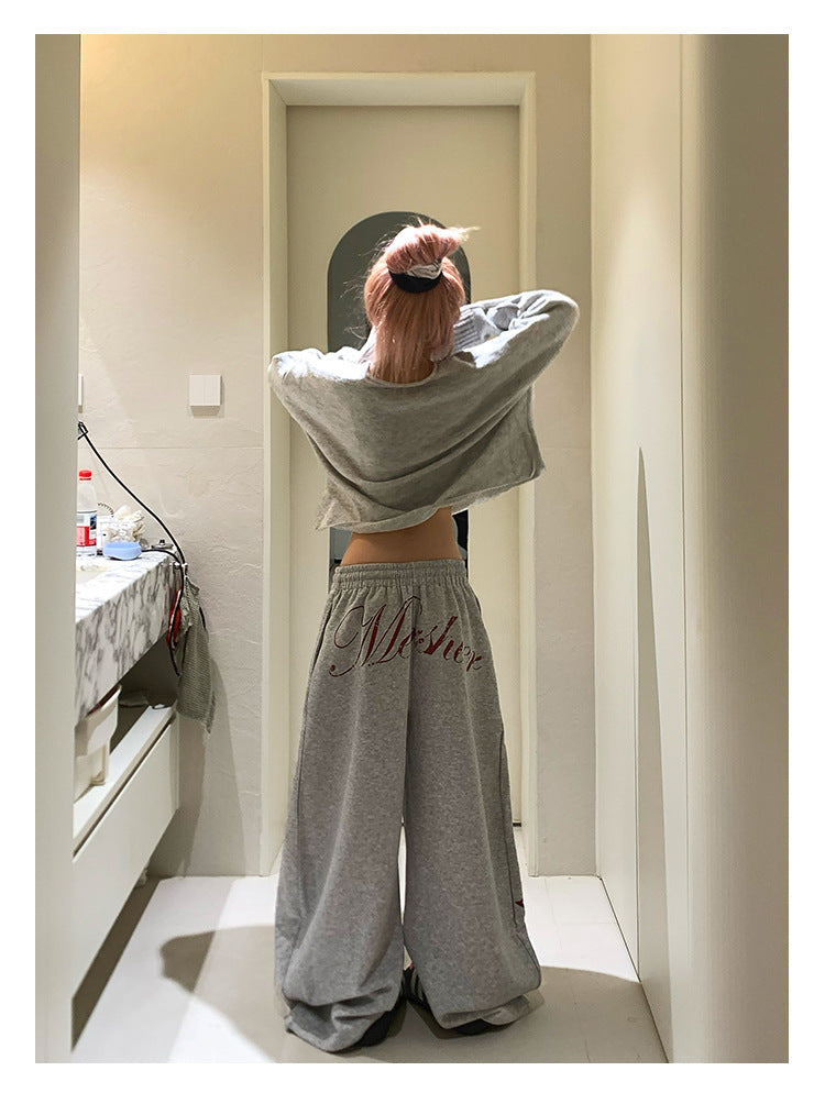 レディース パンツ ボトムス ロング ワイド 裾ワイド ポケット ハイウエスト ウエストゴム おしゃれ かっこいい エスニック エキゾチック こなれ感 メンズライク マニッシュ ボーイッシュ 個性的 主役級 存在感 抜け感 ロゴ 春 夏 秋 冬 ロングシーズン ママ デート お出かけ アウトドア キャンプ 旅行 公園 合コン 韓国 オルチャン 暖かい 防寒 体型カバー 普段使い モテ 清楚 インスタ映え 定番 S M L XL 2XL ゆったり ゆる 黒 ブラック グレー