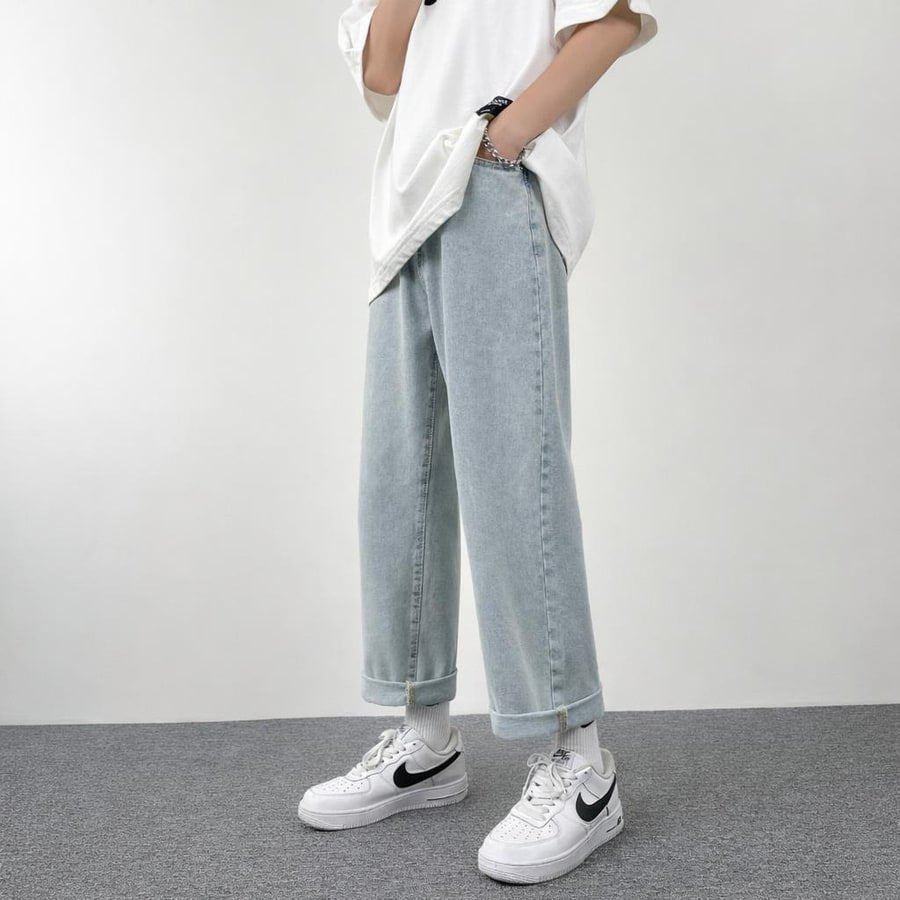 パンツ ゆったり ワイド カジュアル アメリカン ブラック ストレート ワイドパンツ ストリート