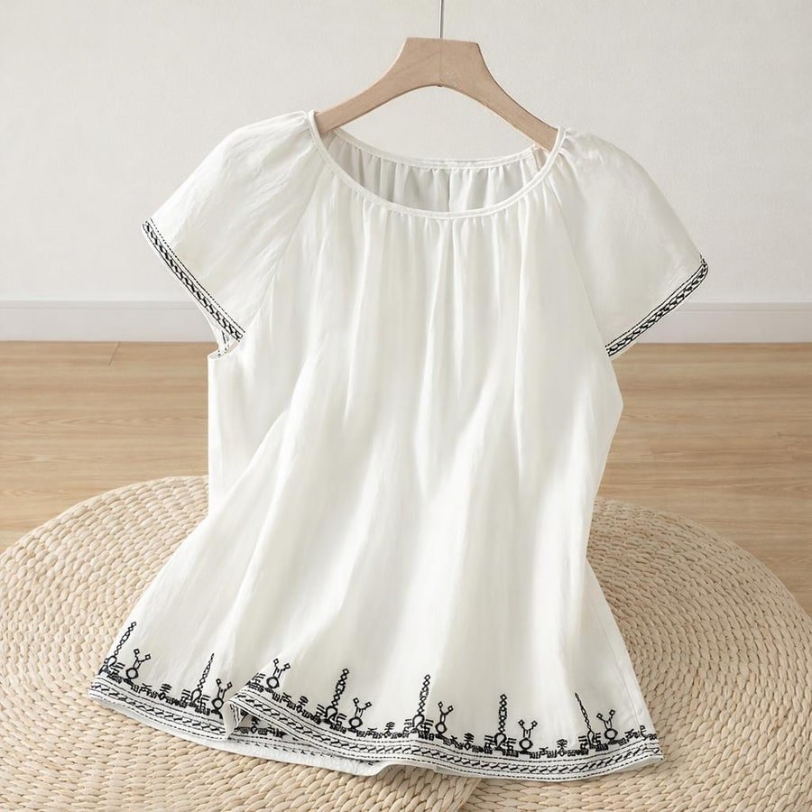 レディース トップス Tシャツ 半袖 無地 ゆったり コットン 綿 春夏 カジュアル きれいめ 通勤 体型カバー 春 夏 レース シンプル 刺繍 シャツ 個性的 レギュラー