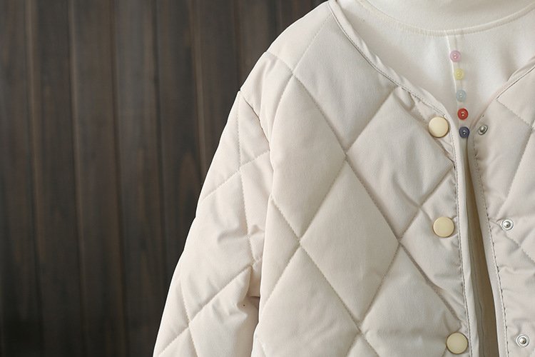 レディース トップス 長袖 ゆったり 冬 体型カバー 大きいサイズ ショート ラウンドネック 上品 薄手 襟なし ポリエステル
