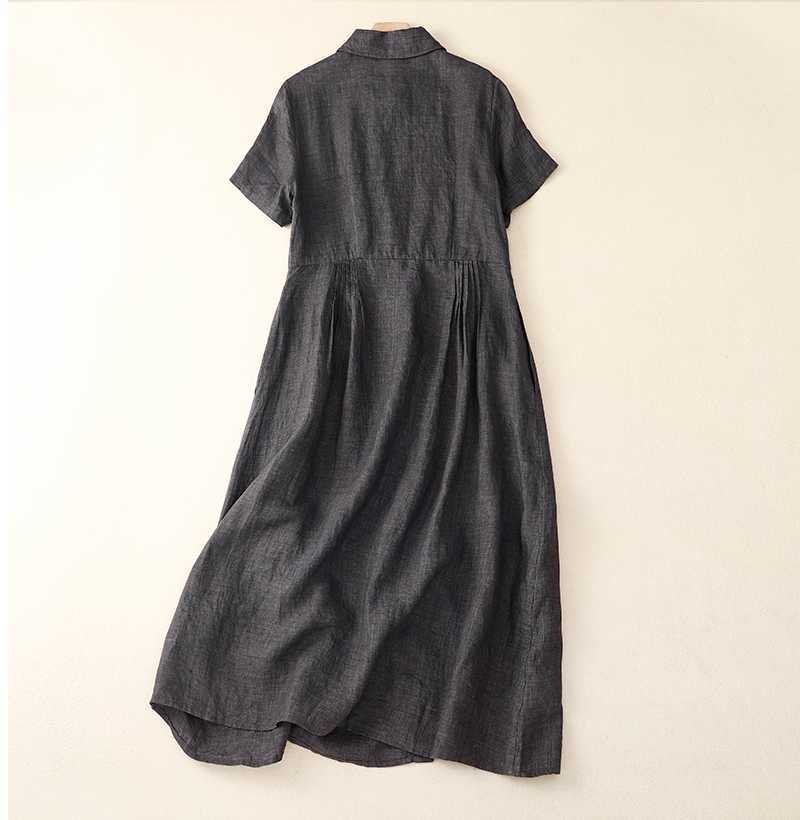 ワンピース ドレス 半袖 無地 夏 春夏 シンプル 上品 切り替えデザイン コットン