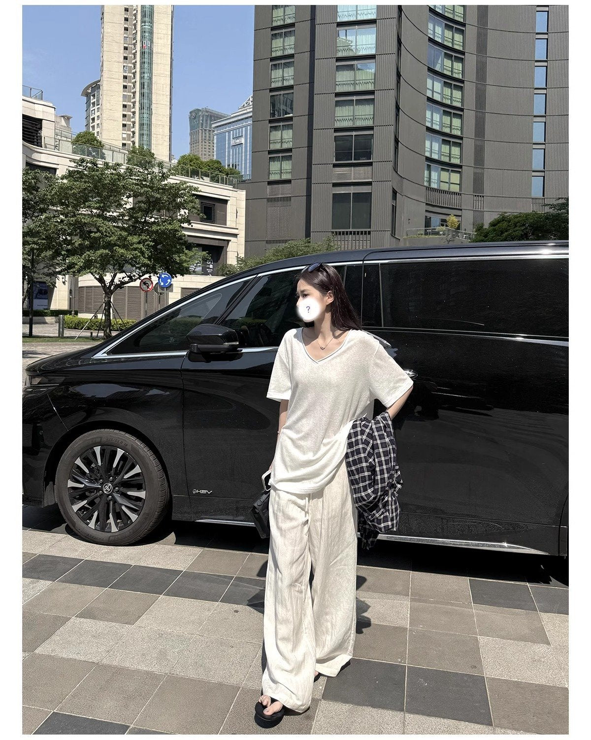 レディース Tシャツ 半袖 ゆったり リネン 春夏 カジュアル Vネック 春 夏 シャツ ロールアップ ポリエステル
