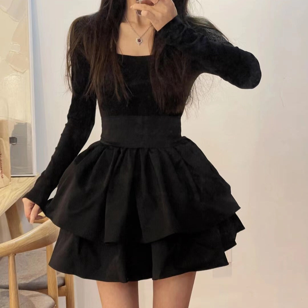 レディース ワンピース ドレス 長袖 大人可愛い きれいめ シンプル 上品 おしゃれ ラブリー キュート ロリータ 無地 春 夏 発表会 デート お出かけ パーティー イベント リゾート レストラン 女子会 休日 ショッピング お花見 合コン コンパ カフェ 婚活 コーデ モテ XS S M L XL 黒 膝上 スリム 細身 リボン エスニック こなれ感 個性的 モード系 エレガント プリンセス 英国調 誕生日 謝恩会 結婚式 二次会 発表会 冠婚葬祭 ママ リゾート レストラン コンサート ライブ