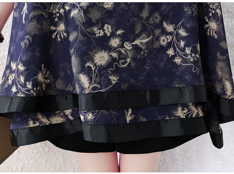 トップス 半袖 ゆったり 春夏 きれいめ レトロ 大きいサイズ おしゃれ Vネック 春 夏 上品 切り替えデザイン ミディアム レギュラー