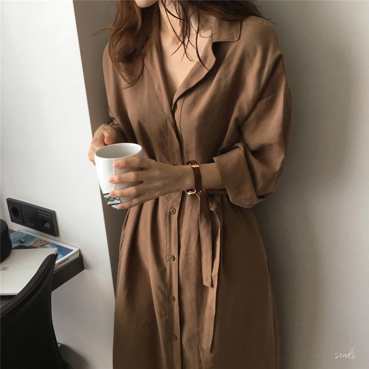 レディース シャツ カーディガン 長袖 無地 春 春夏 前開き シンプル ロング