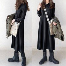シャツ 長袖 ドット柄 春夏 きれいめ 前開き 春 夏 ラウンドネック 刺繍 上品 切り替えデザイン レギュラー ボタン ポリエステル ドット