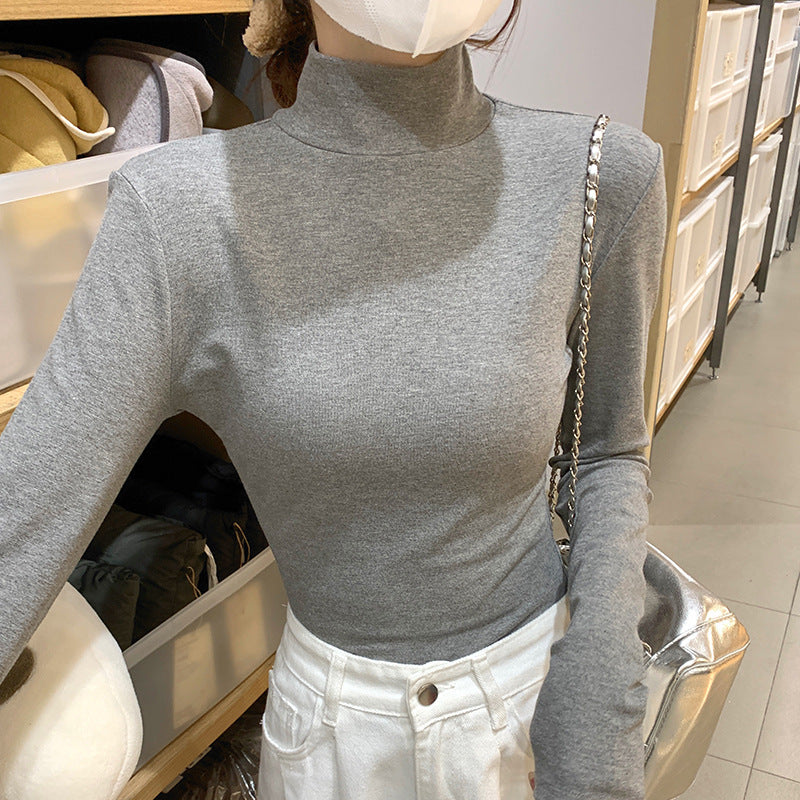 レディース トップス カットソー インナー ミディアム 長袖 ハイネック タイト スリム 細身 スマート きれいめ シンプル カジュアル 上品 おしゃれ こなれ感 エレガント ベーシック 無地 春 秋 冬 ロングシーズン 母の日 授業参観 ママ OL 通勤 学生 学校 通学 デート お出かけ アウトドア イベント 旅行 公園 女子会 休日 ホテル ショッピング ライブ お花見 合コン コンパ カフェ 重ね着 普段使い 着回し レイヤード 定番 S M L XL ホワイト ブラック ブラウン グレー