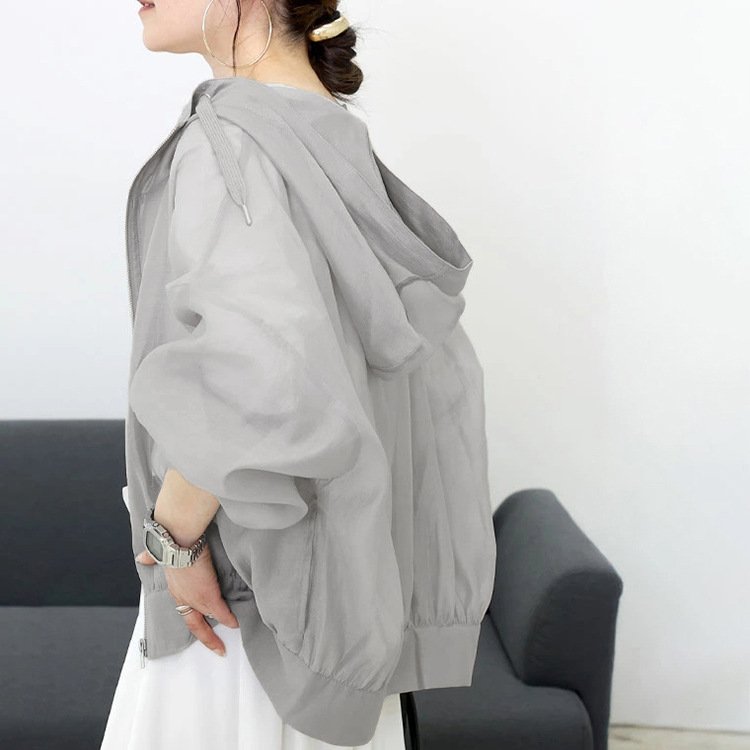 長袖 無地 ゆったり 春夏 春 白 夏 シンプル アクリル リラックス