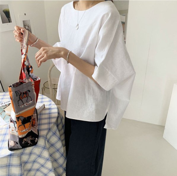 レディース シャツ 半袖 長袖 無地 ゆったり コットン 綿 リネン 夏 秋冬 カジュアル きれいめ 通勤 体型カバー 韓国風 春夏 前開き 秋 シンプル 冬 切り替えデザイン 襟付き 麻