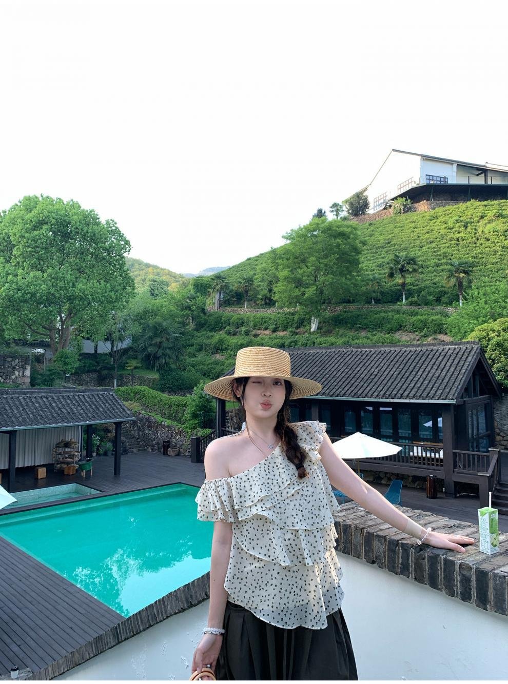 レディース パンツ 無地 ワイド コットン 綿 春夏 カジュアル きれいめ 通勤 春 夏 シンプル ロング グレー ワイドパンツ ウエストゴム 都会的 グリーン
