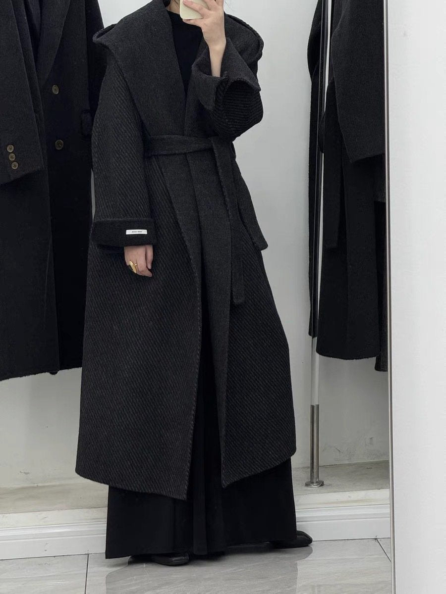 レディース コート ジャケット 長袖 ゆったり 秋冬 秋 きれいめ 大きいサイズ Vネック 冬 ダウン 上品 ロング ウール 厚手 ボタン ダウンジャケット