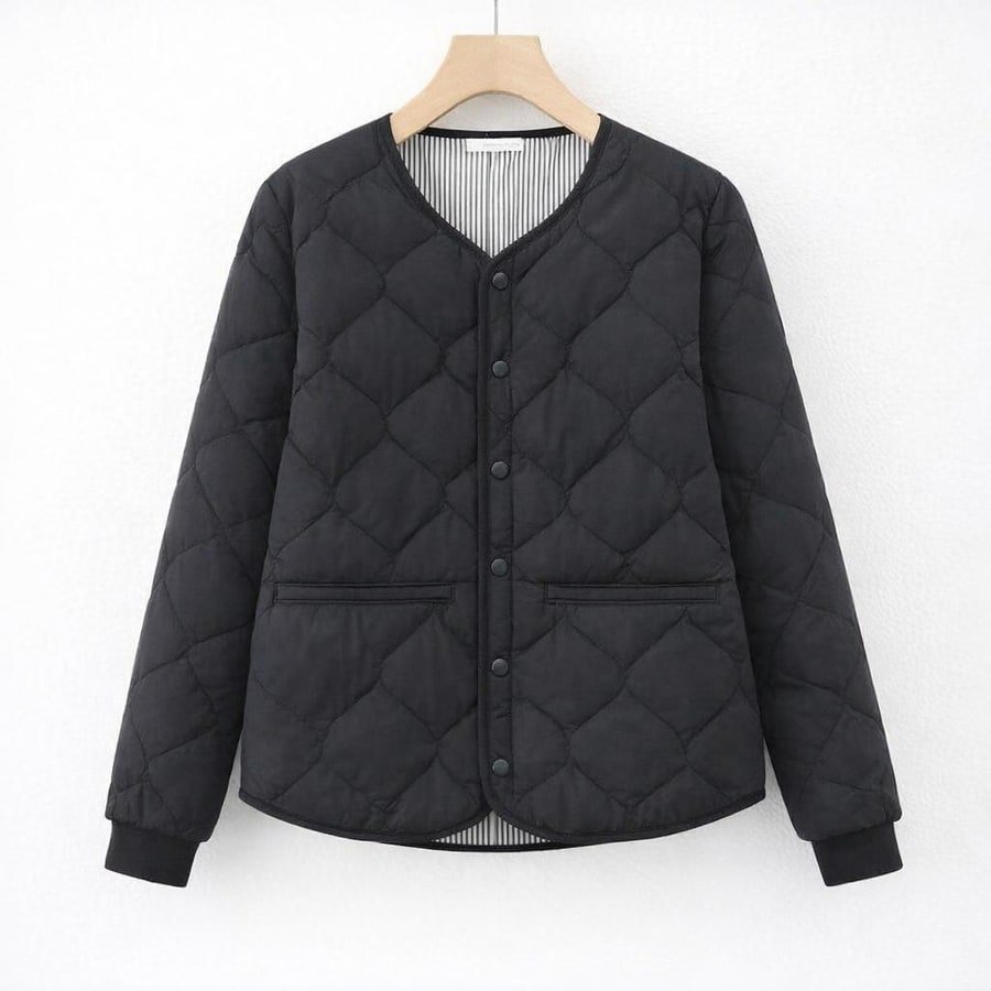 レディース ジャケット 長袖 無地 ゆったり コットン 綿 秋冬 秋 ミニ ホワイト 膝丈 シンプル 冬 ブラック オフホワイト ベージュ スタンドカラー フェミニン アウター 制服 ポリエステル