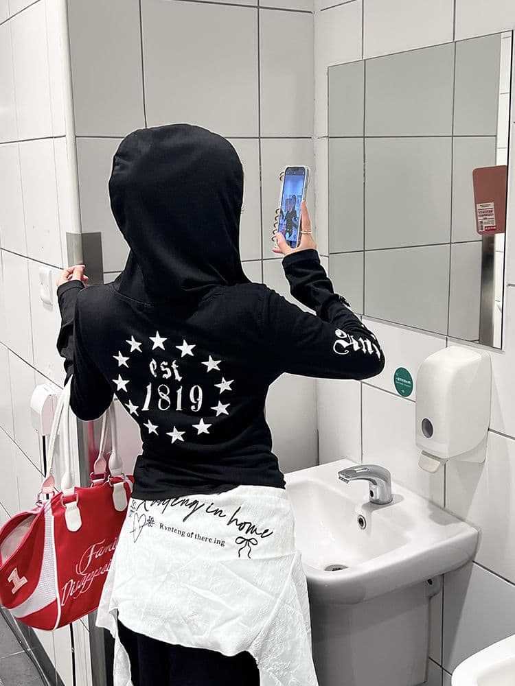 レディース トップス Tシャツ カットソー 長袖 プリント スリム コットン 綿 夏 秋冬 カジュアル 春夏 ホワイト 膝丈 秋 タイト 冬 ブラック 細身 シャツ フード タイ ストレッチ 着痩せ