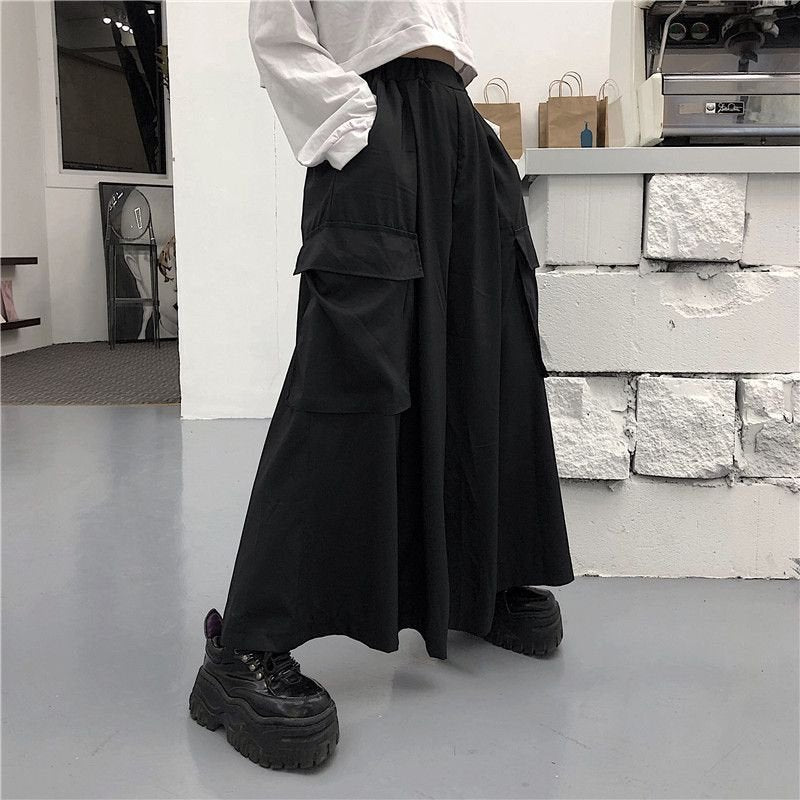レディース パンツ スカート ゆったり ワイド デニム 春夏 きれいめ 通勤 大きいサイズ 春 夏 黒 ロング ワイドパンツ ポケット ハイウエスト タイ 都会的 ポリエステル
