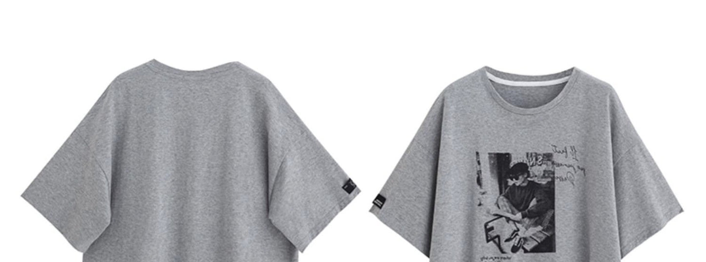 トップス Tシャツ 半袖 ゆったり コットン 綿 春夏 カジュアル 春 ショート 夏 ラウンドネック シャツ レギュラー