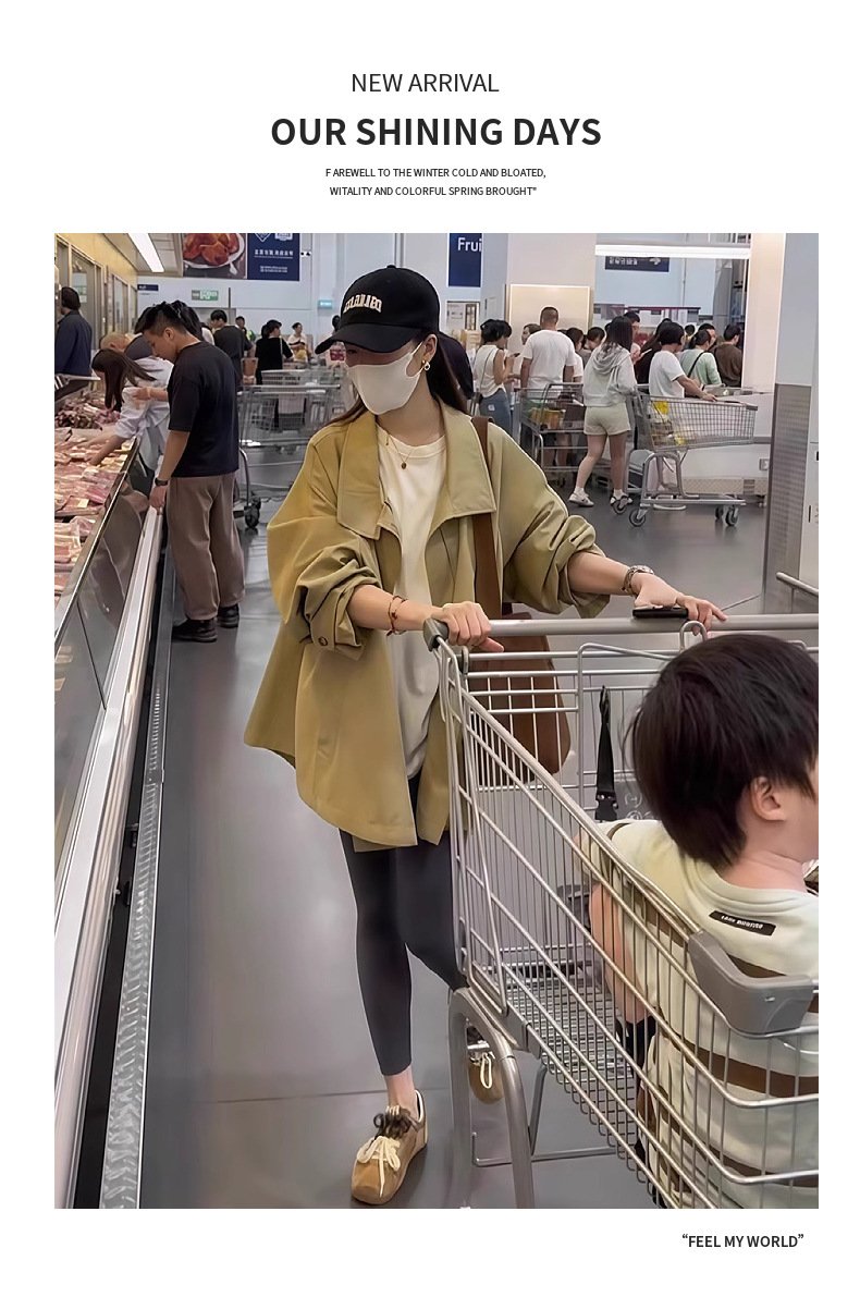 レディース コート 長袖 無地 ゆったり 春 秋冬 カジュアル 体型カバー 膝丈 秋 シンプル 冬 トレンチ 襟付き