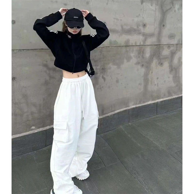 レディース トップス Tシャツ ジャケット 長袖 ボーダー ストライプ オーバーサイズ スリム 秋冬 秋 カジュアル アメリカン きれいめ ショート 冬 ブラック 上品 シャツ 切り替えデザイン スウェット ヴィンテージ 立ち襟 UVカット