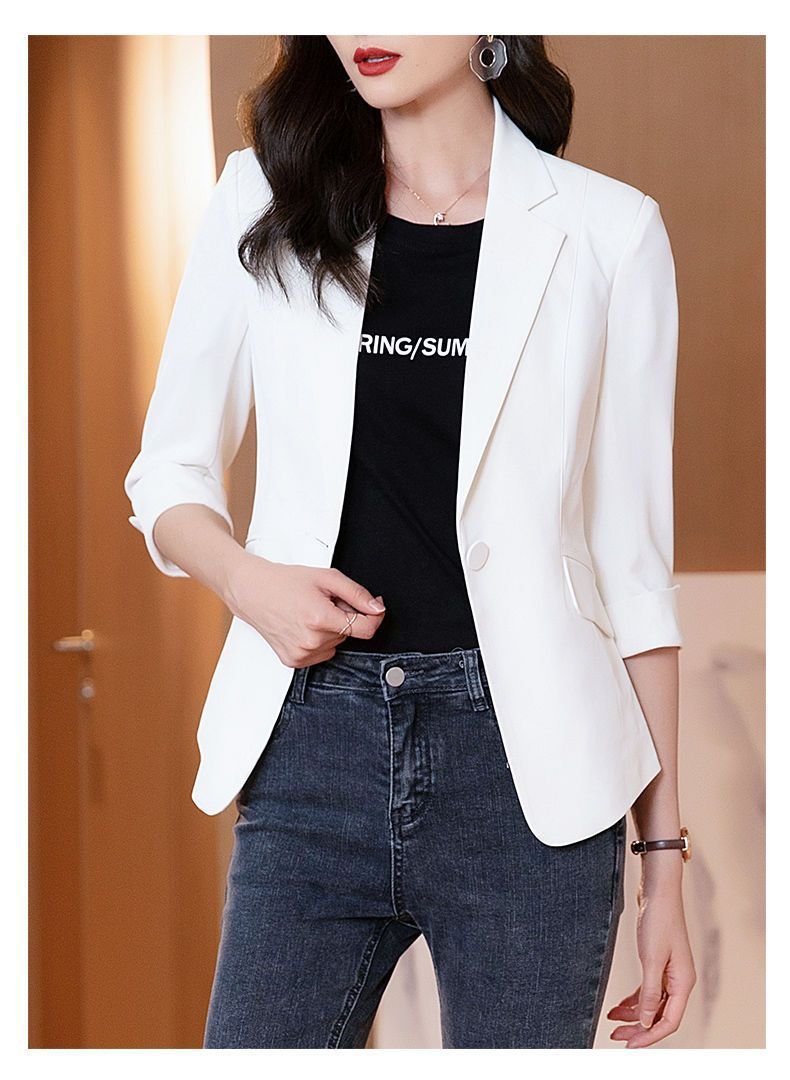 レディース ジャケット 無地 ゆったり スリム 春夏 カジュアル きれいめ 通勤 体型カバー 春 ショート 夏 秋 シンプル 冬 レザー 薄手 襟付き 都会的 レギュラー ポリエステル 秋冬