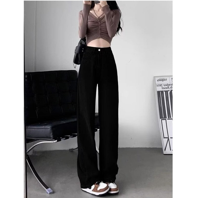 レディース パンツ ボトムス Gパン ストレートパンツ ワイドパンツ デニムパンツ ポケット ハイウエスト ボタン シンプル カジュアル おしゃれ かっこいい こなれ感 ラフ スポーティー ガーリー ルーズ モード系 ベーシック ナチュラル 無地 ロングシーズン ママ 通勤 学生 デート お出かけ アウトドア 女子会 休日 体型カバー 美脚 普段使い トレンド 定番 XS S M L XL 2XL 小さいサイズ 大きいサイズ ゆったり 白 黒 ブラウン グレー 水色 ブルー ライトブルー ベーシックカラー